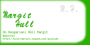 margit hull business card